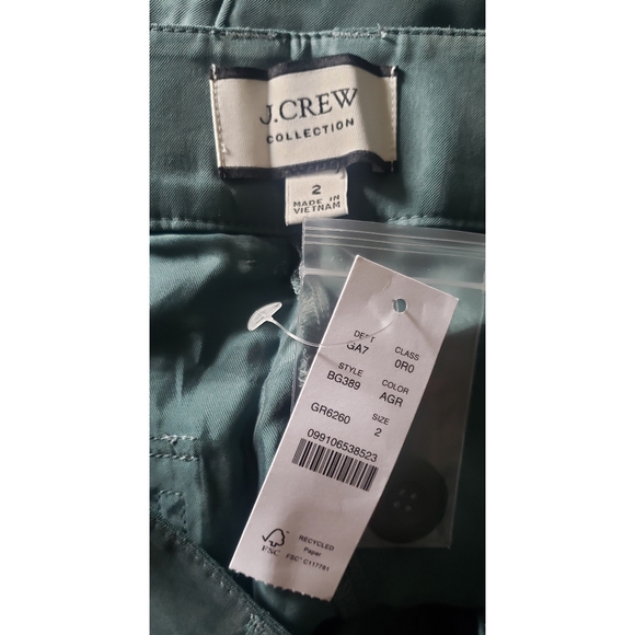 10. J.Crew Full-length cupro cargo pant - Picture 8 of 8